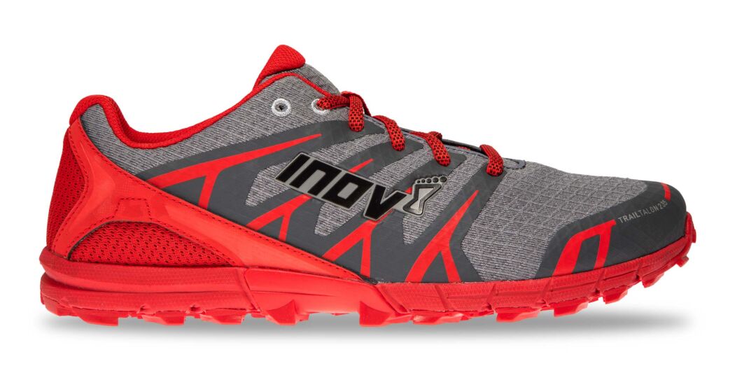 Inov-8 Trailtalon 235 V2 Men's Trail Running Shoes Grey/Red UK 691587AIZ